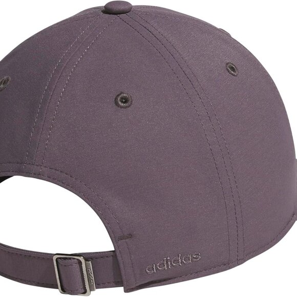 Women's Polyester Relaxed Fit Strapback Hat Grey Strata Casual Cap - Picture 4 of 6